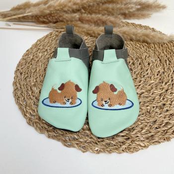 Barfußpuschen Hund